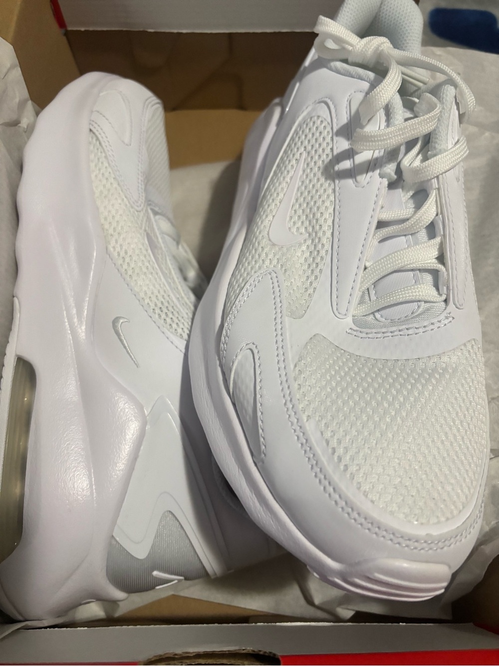 WMNS Nike Air Max Bolt - White Sneakers (Size 10)